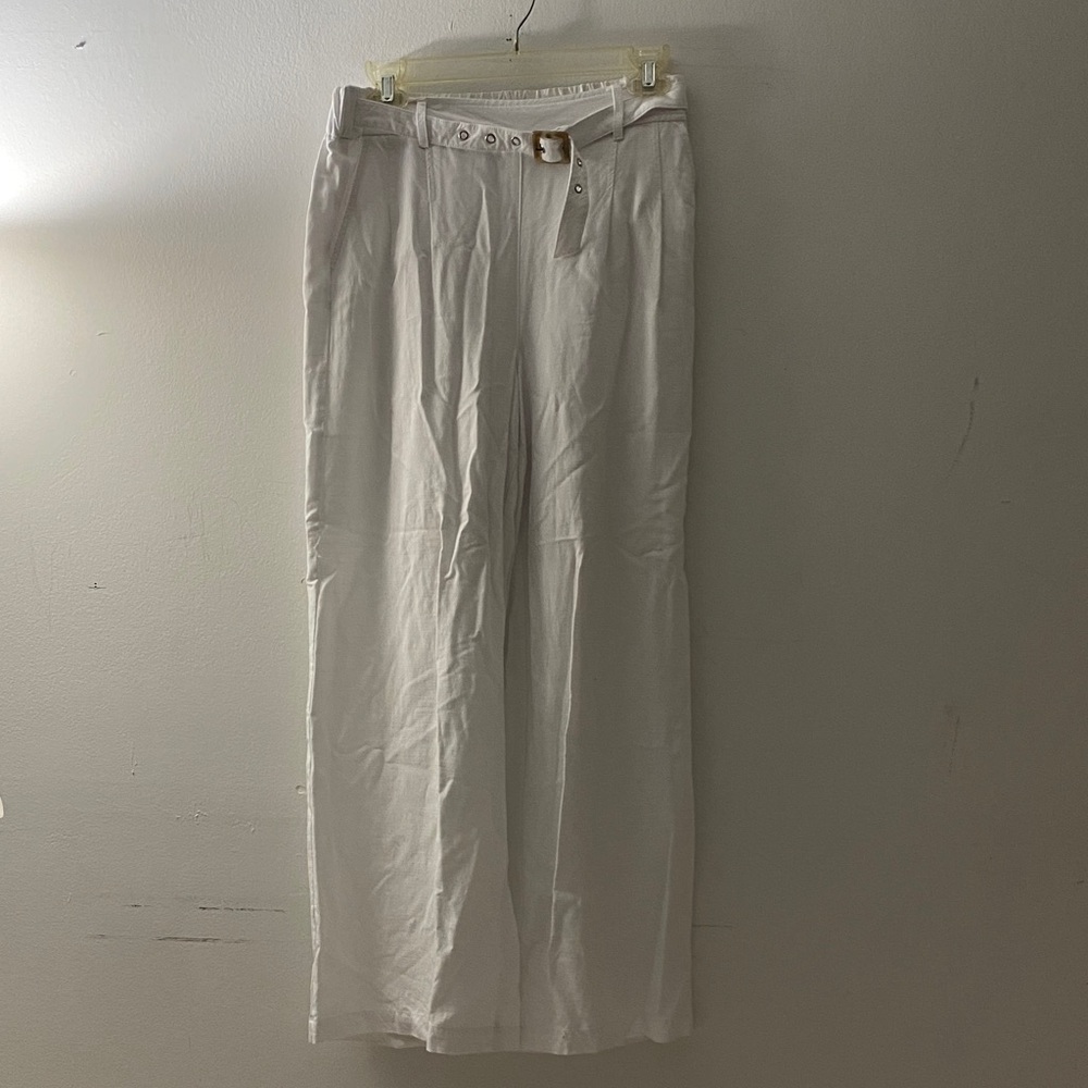 Bar 111 | Belted High Rise Wide Leg Pants